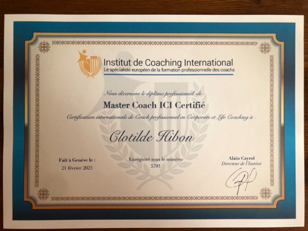 photo diplome Clotilde HIBON