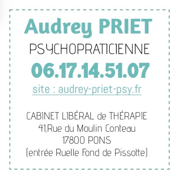 photo diplome Audrey PRIET - PSYCHOPRATICIENNE