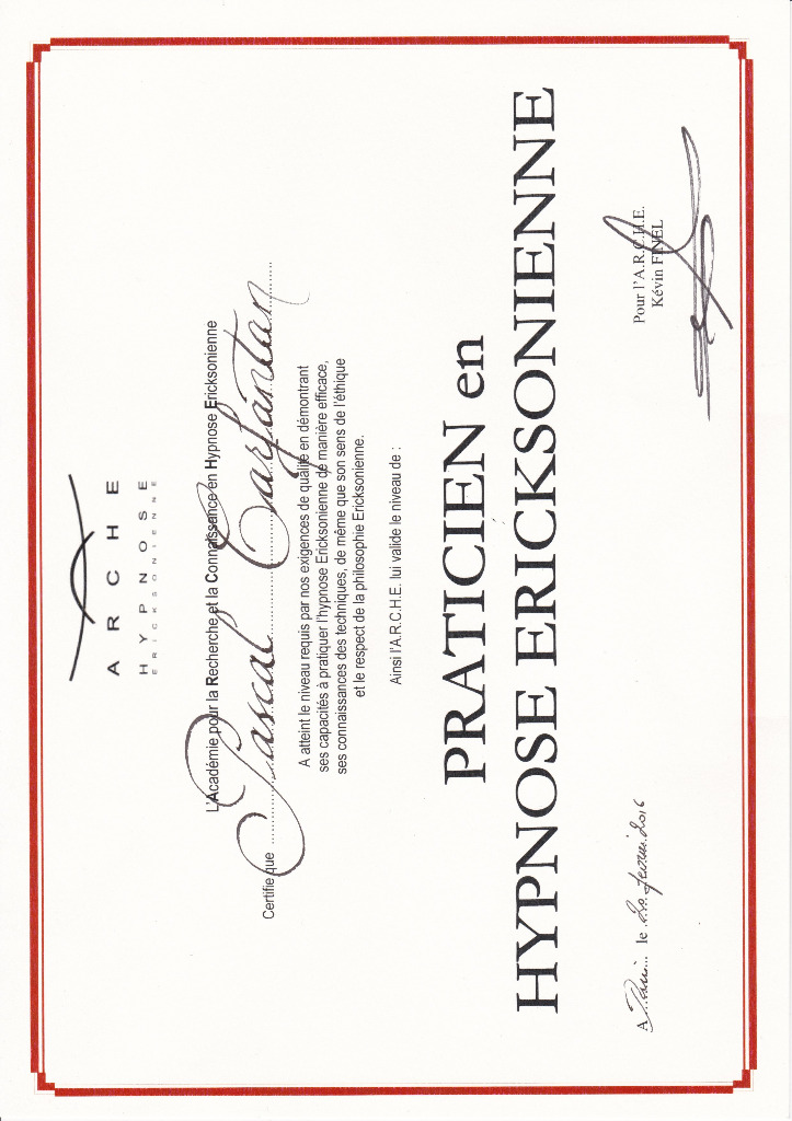 photo diplome Pascal Carfantan