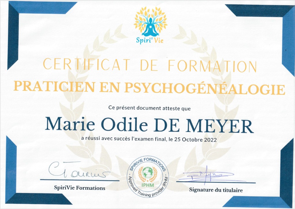 photo portrait Marie-Odile DE MEYER