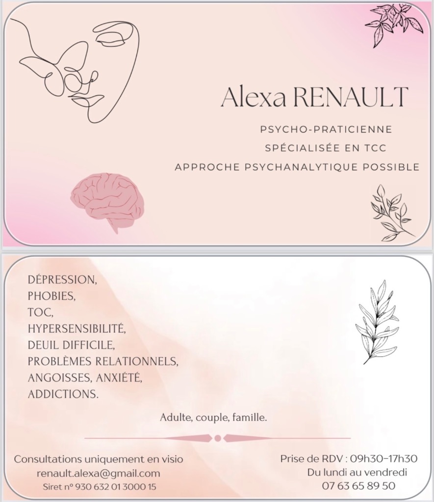 photo activite Alexa RENAULT