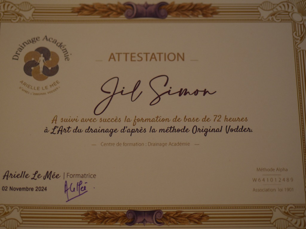 photo diplome Jil simon