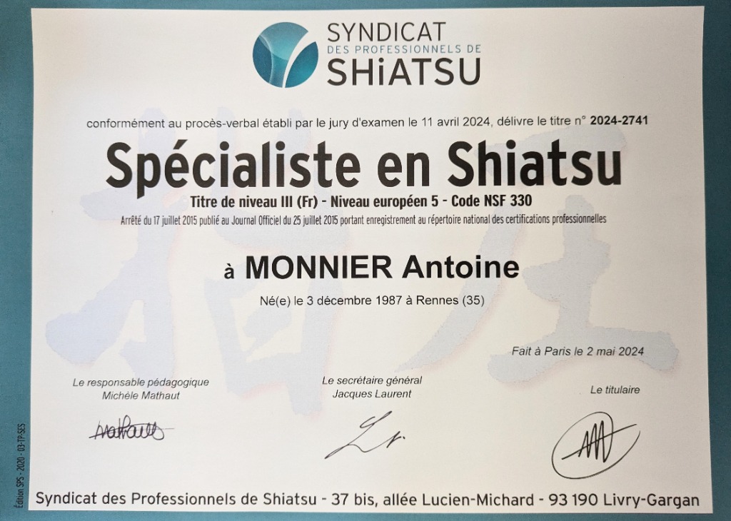 photo diplome Antoine Monnier