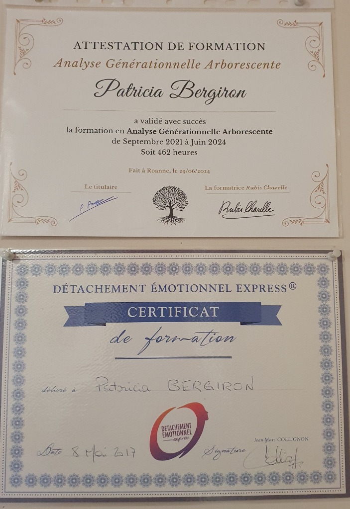 photo diplome Patricia Bergiron
