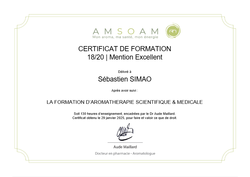 photo diplome Sébastien SIMAO