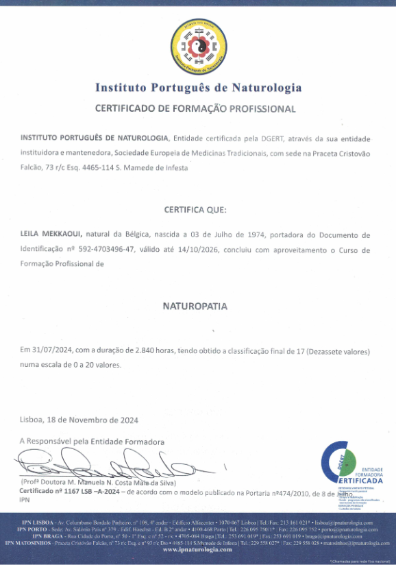 photo diplome Leila Mekkaoui