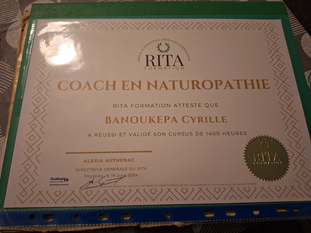 photo diplome Cyrille Banoukepa 