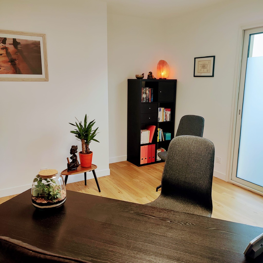 photo seance Nathalie Combillet Sophrologue