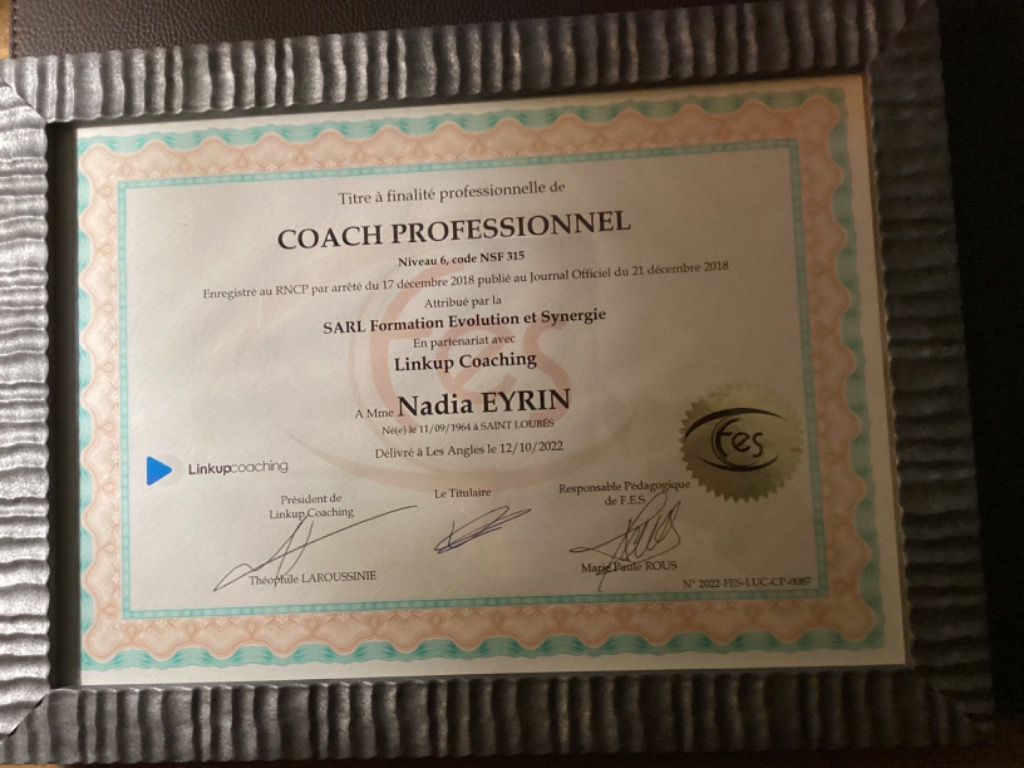 photo diplome Nadia Eyrin