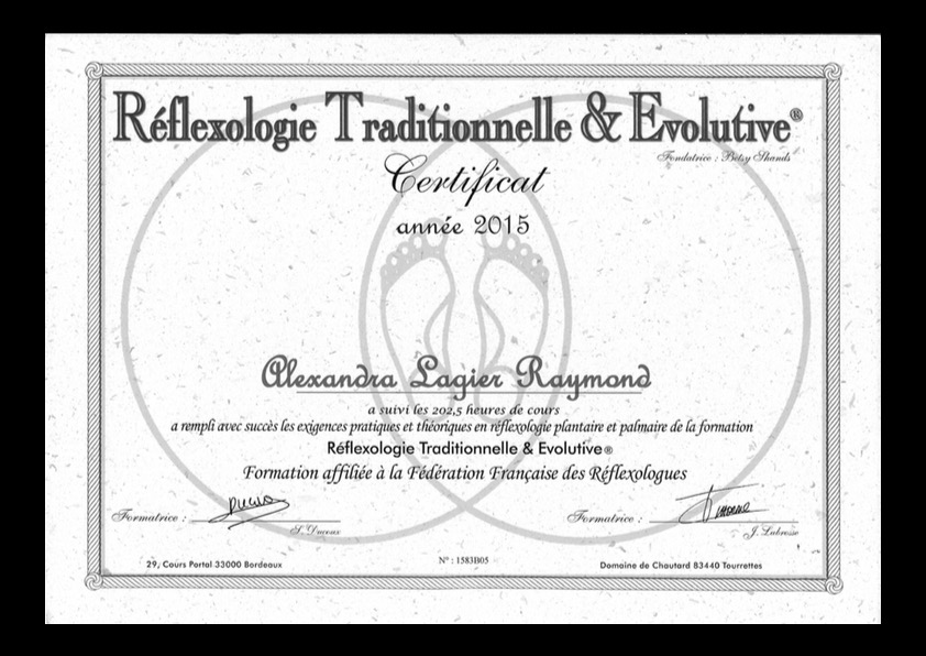 photo diplome Alexandra LAGIER