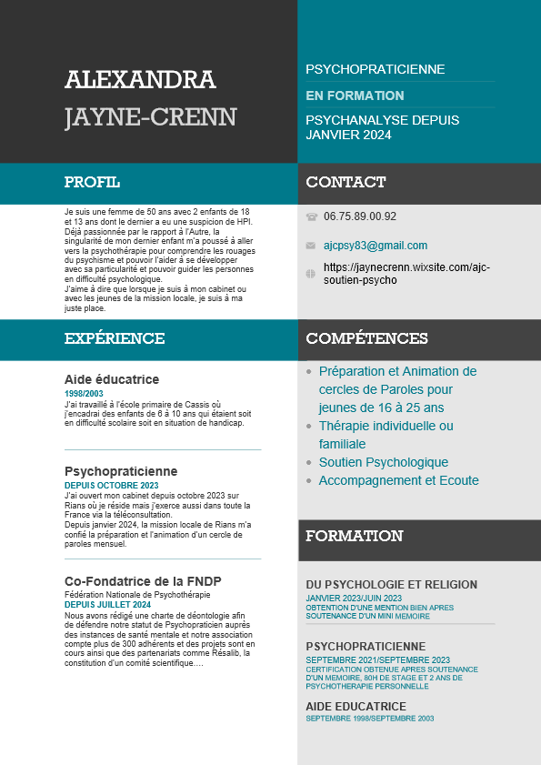 photo diplome Alexandra JAYNE-CRENN