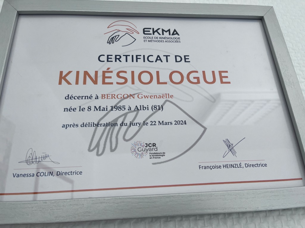 photo diplome Gwenaëlle Bergon / OZ Orientation