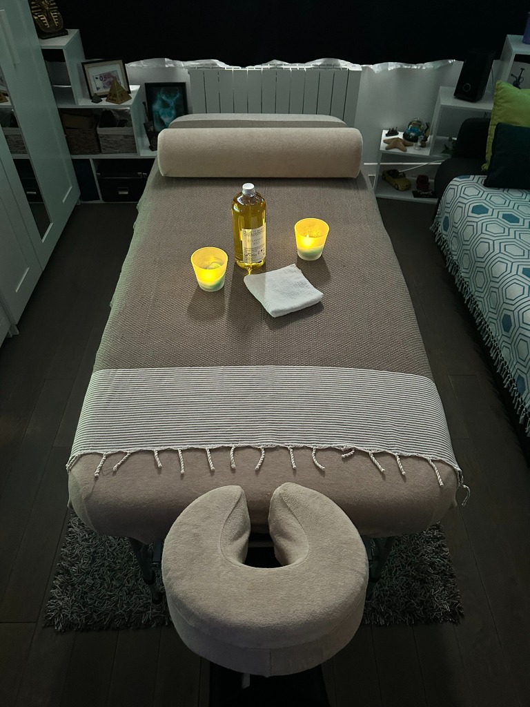 photo seance Alexandre massage bien-être