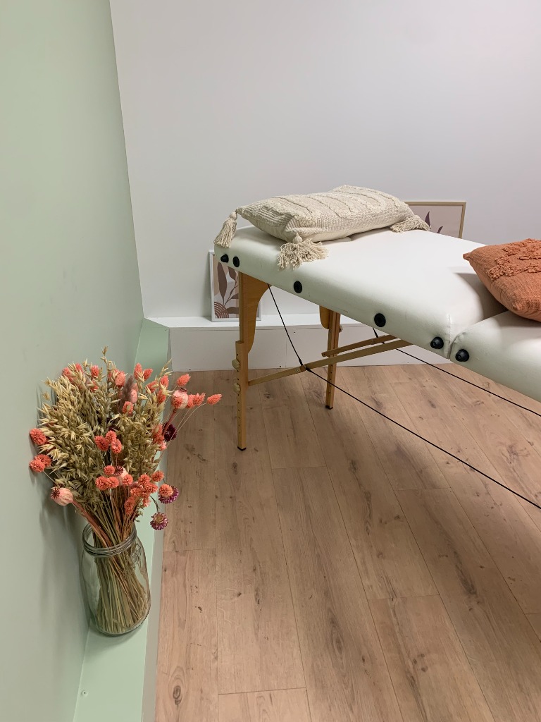 photo seance Céleste réflexologie