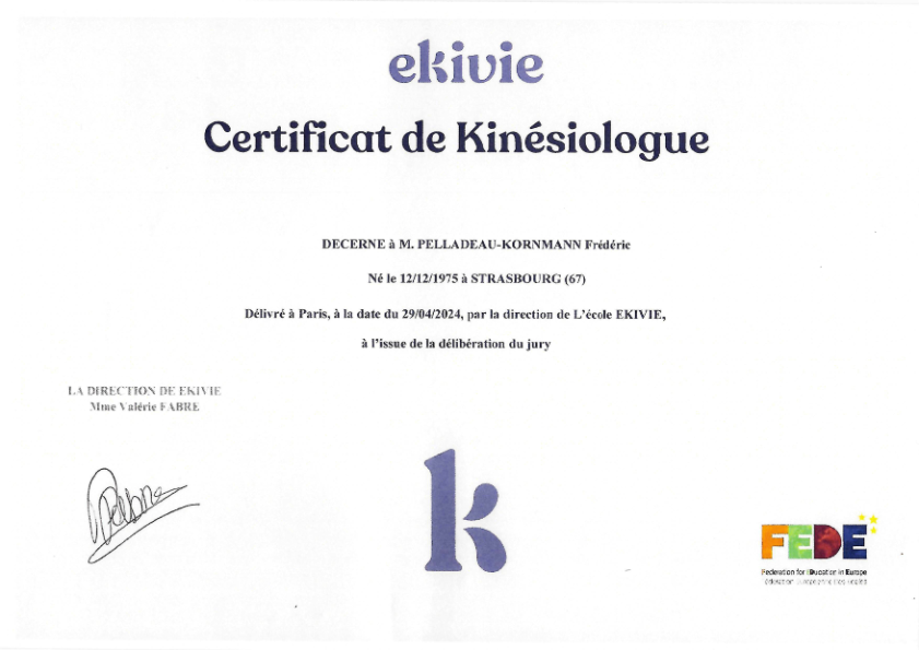 photo diplome Frédéric PELLADEAU-KORNMANN