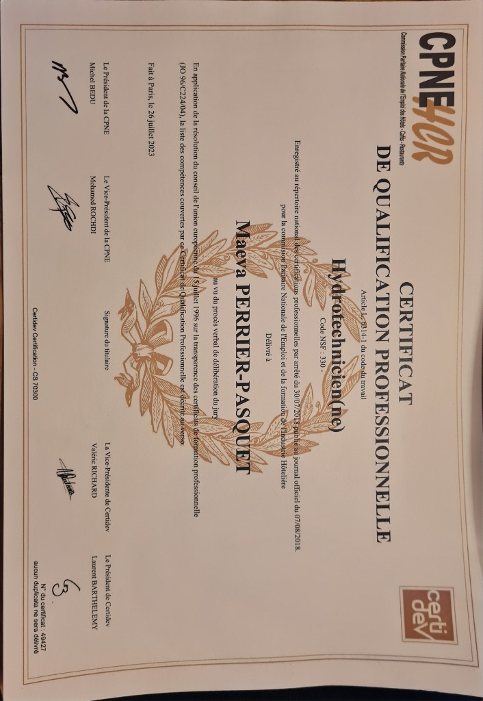 photo diplome Manawa zen 