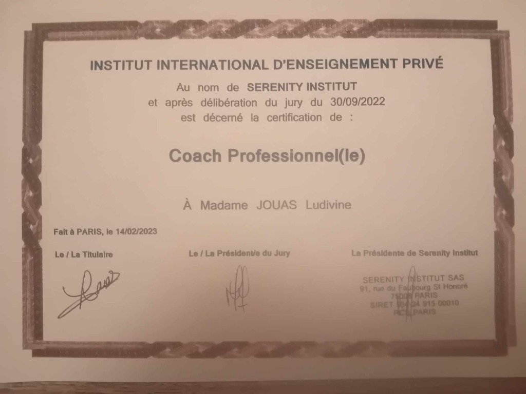 photo diplome Ludivine JOUAS