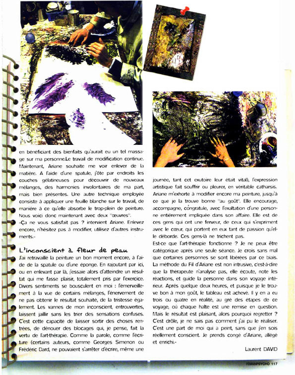 photo cabinet ART-THERAPIE LE FIL D’ARIANE