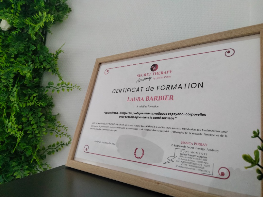 photo diplome Laura Barbier