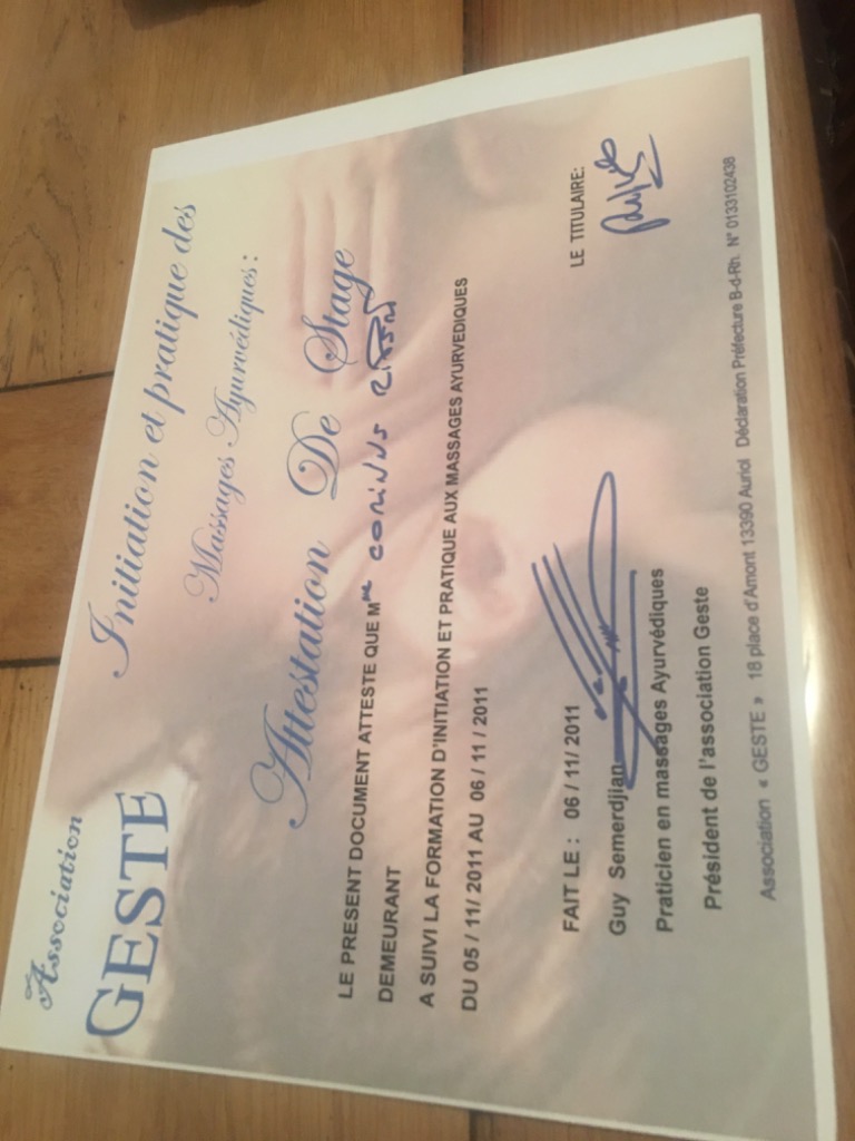 photo diplome Corinne Ripert