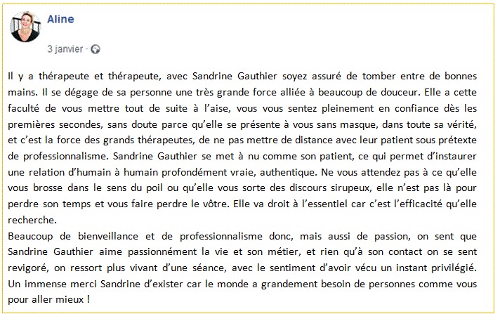 photo cabinet Sandrine Gauthier