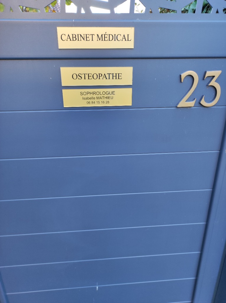 photo cabinet Isabelle MATHIEU Sophrologue
