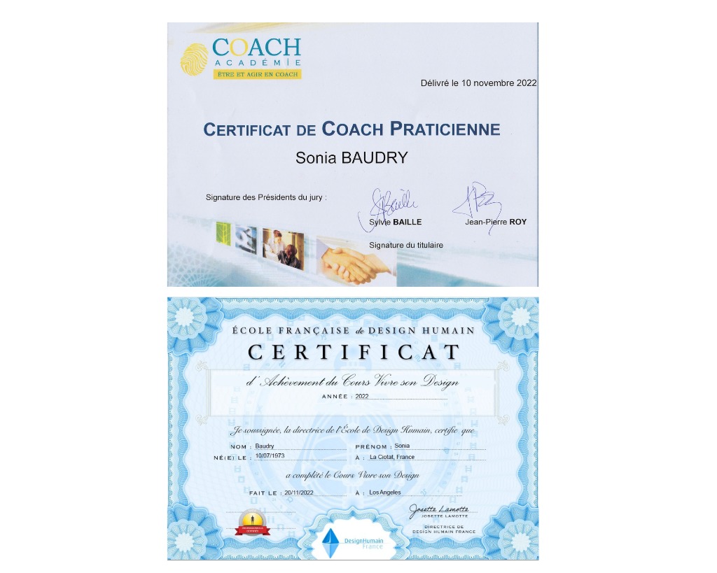 photo diplome Sonia BAUDRY