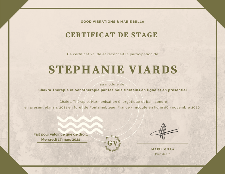 photo diplome Stéphanie Viards