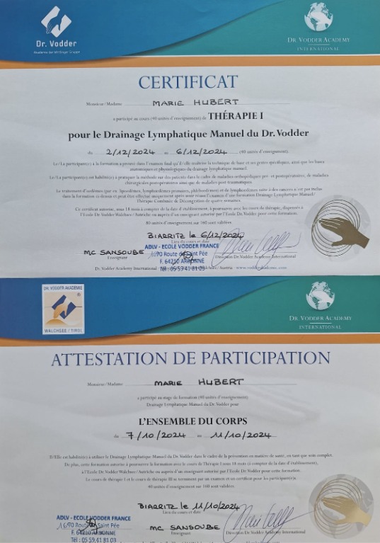 photo diplome Marie Hubert