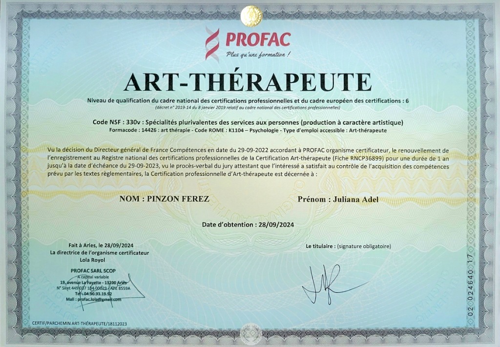 photo diplome Juliana Pinzon