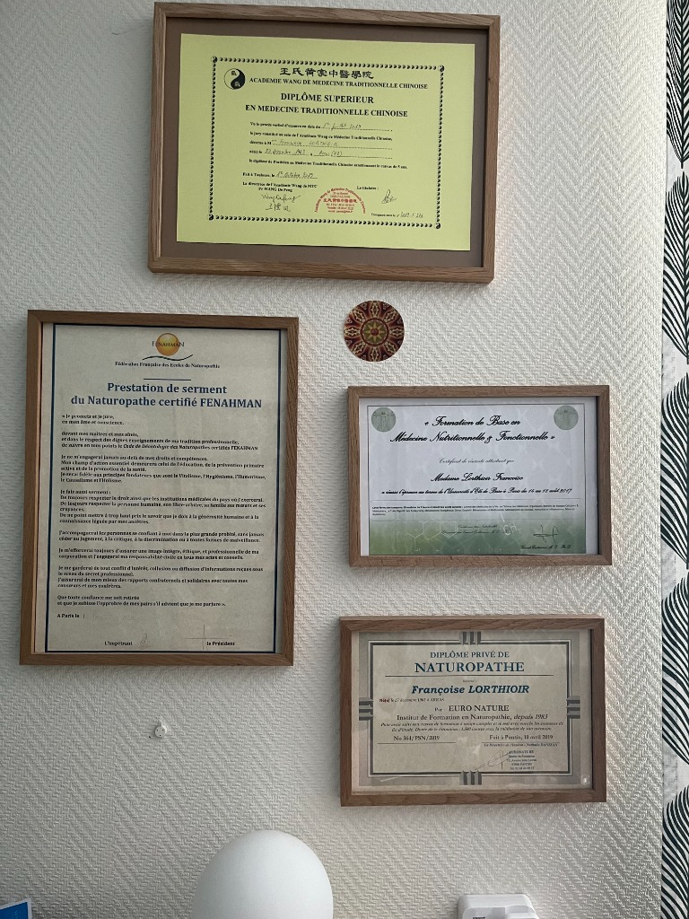 photo diplome LORTHIOIR FRANCOISE