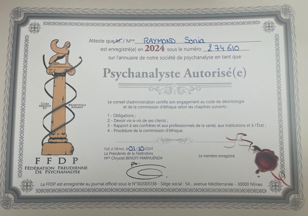 photo diplome Raymond Sonia