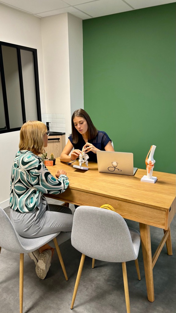 photo activite Charlotte RUSCICA, ostéopathe