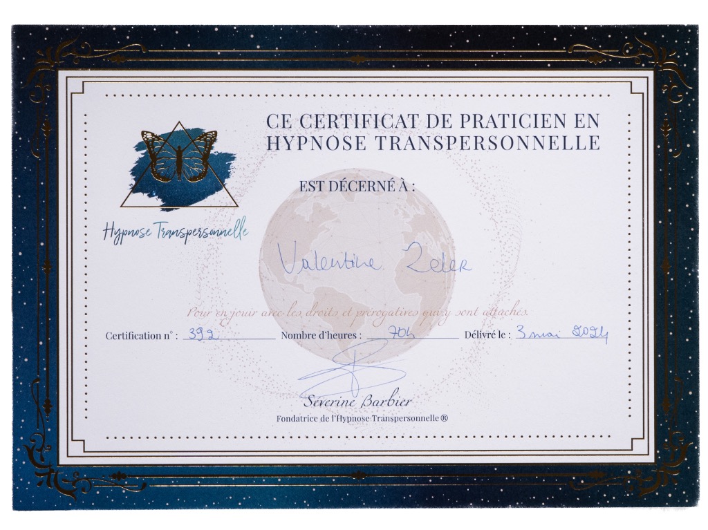 photo diplome Le Coeur en Fleurs