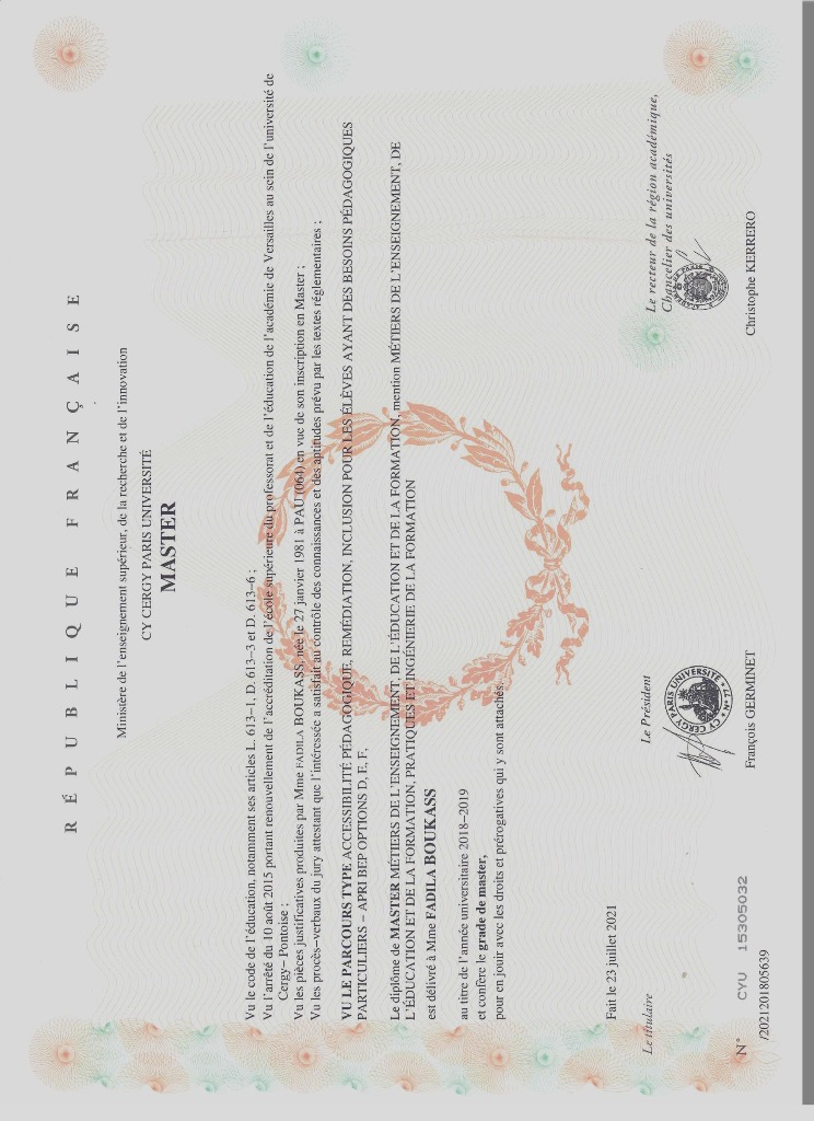 photo portrait Fadila Baaoui