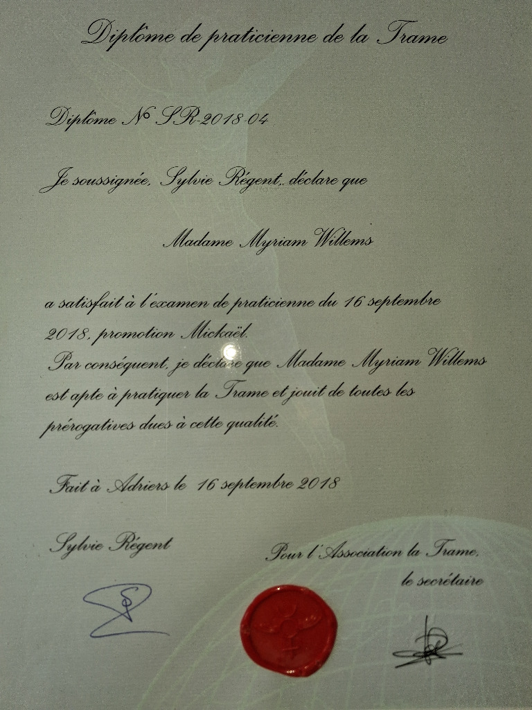 photo diplome Myriam Willems
