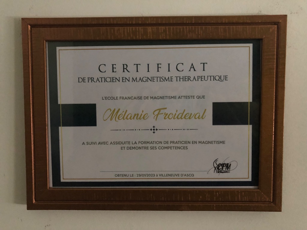 photo diplome Mélanie Froideval 
