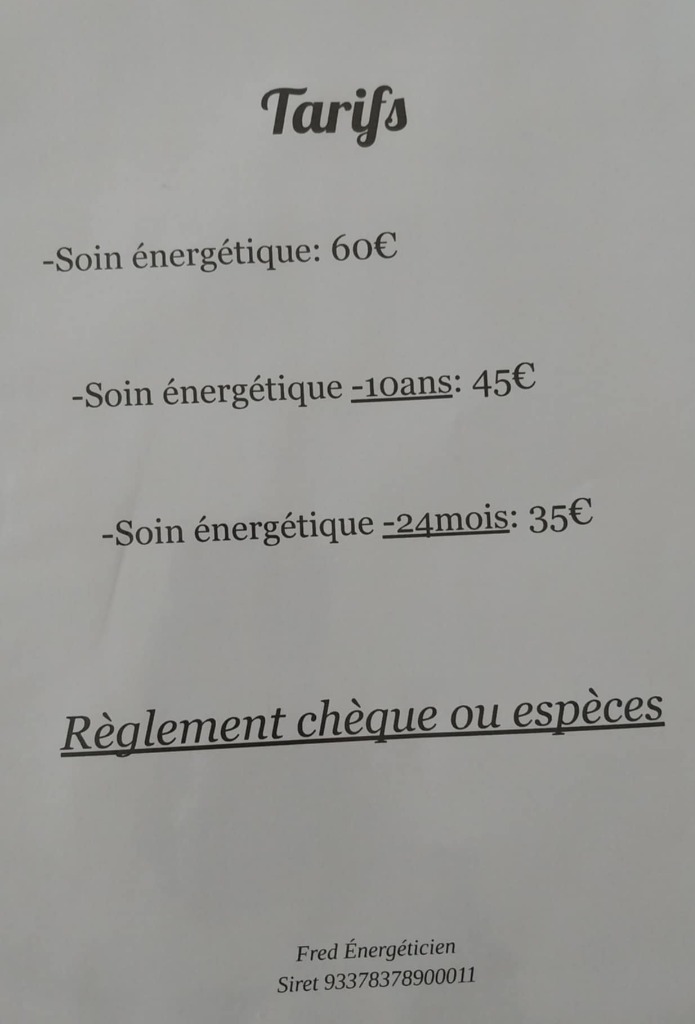 photo cabinet Fred Énergéticien 
