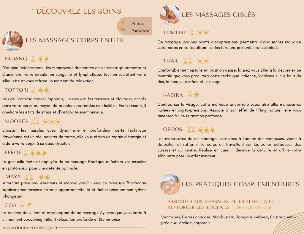 photo activite DÜUNE massages - Coline MOTAIS