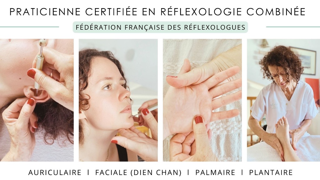 photo seance Christèle Drouet réflexologie La Rochelle