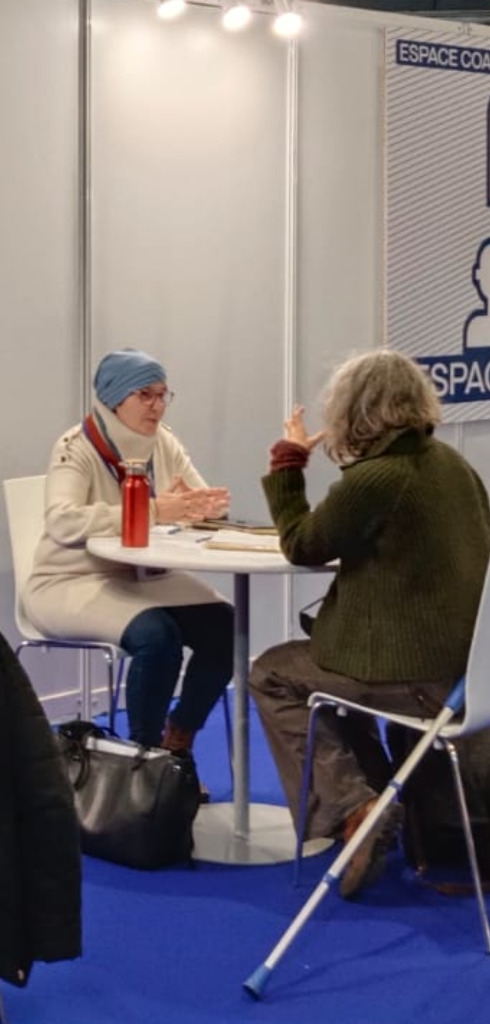 photo seance Djamila Bereksi Benderdouch