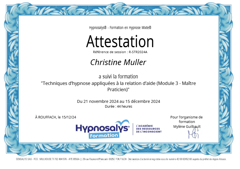 photo diplome Bien Hêtre