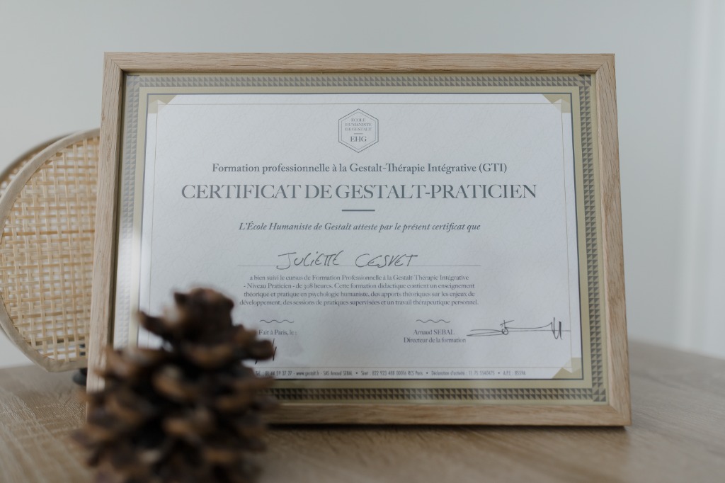 photo diplome Juliette Cesvet