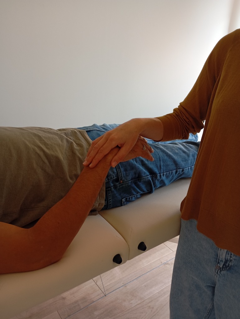 photo seance Kinesiologue - Sarah Kerivel