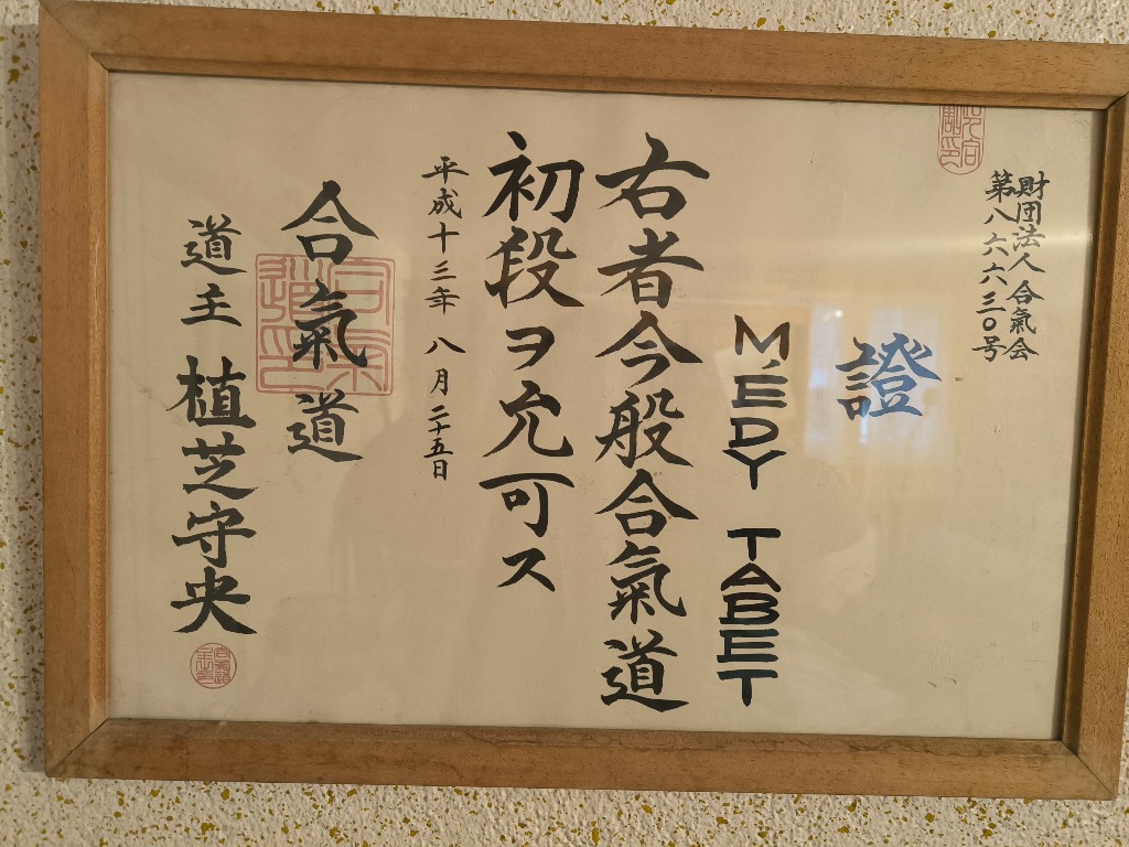 photo diplome Medy TABET GAILLARD