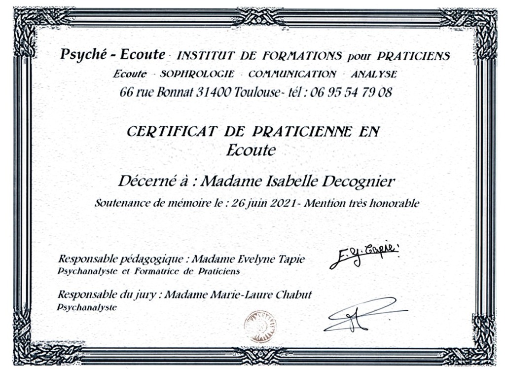 photo portrait ISABELLE DECOGNIER