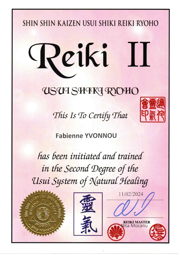 photo diplome HOLI harmonie