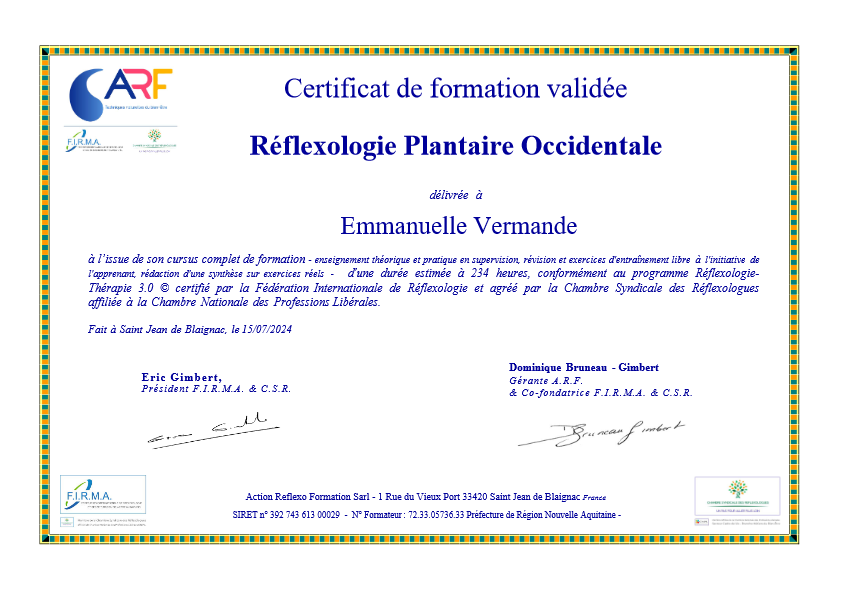 photo diplome Happy Réflexo