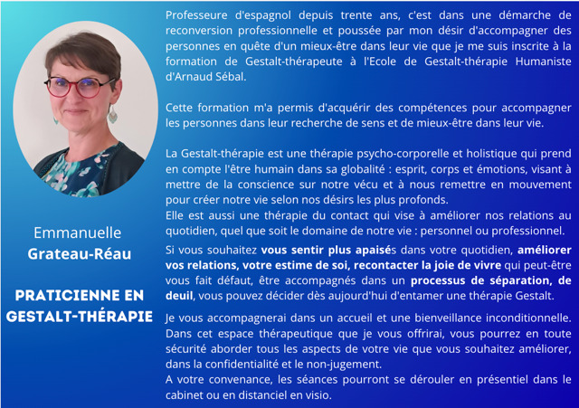 photo portrait Emmanuelle Grateau-Réau