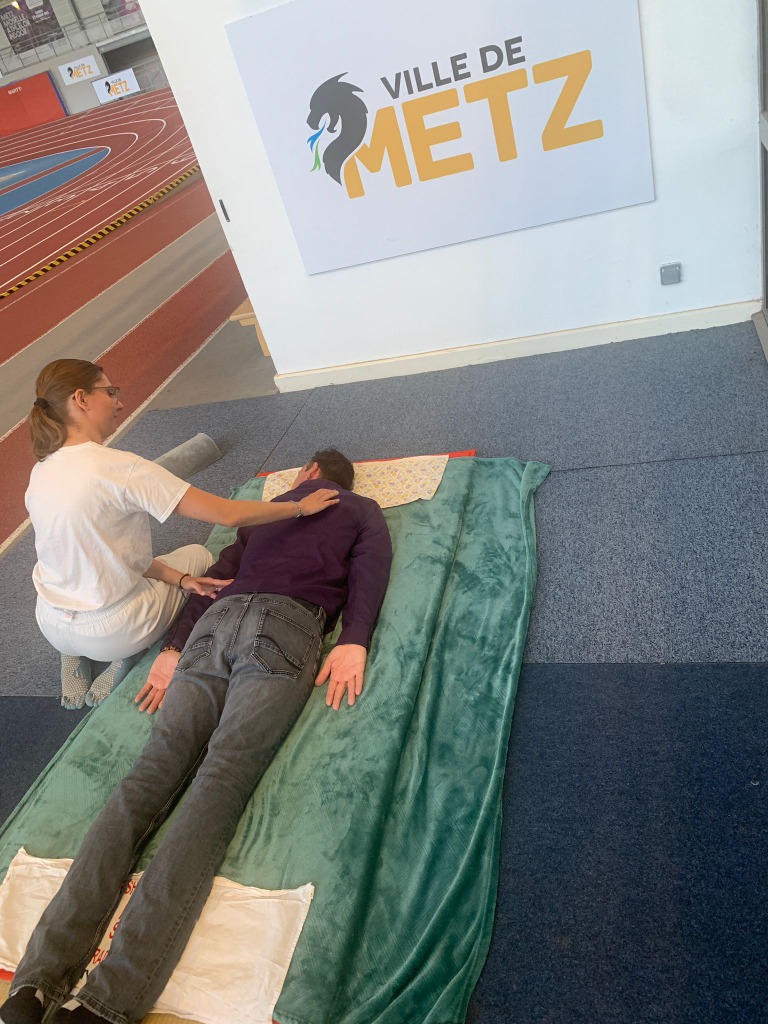 photo seance Aline Shiatsu